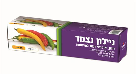 ניילון נצמד, רוחב 30cm, אורך 150 מטר