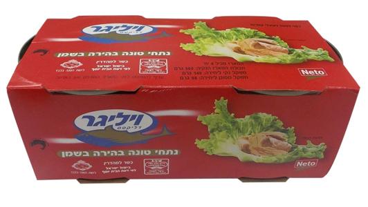 טונה ויל 4 X 140 שמן