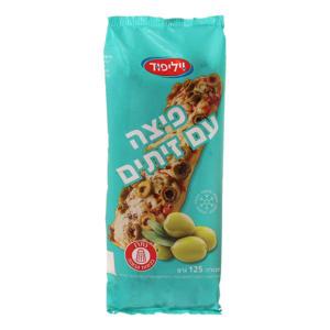 פיצה מרגריטה עם זיתים 125 גרם