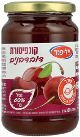 קונפיטורת דובדבנים 380 גרם