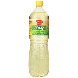 שמן קנולה מזוכך 1ליטר מהדרין (15)