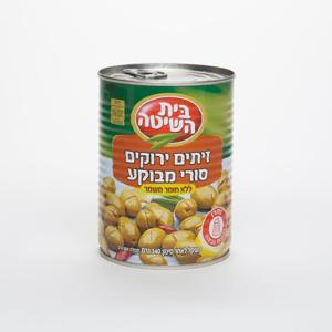 זית ירוק סורי מבוקע