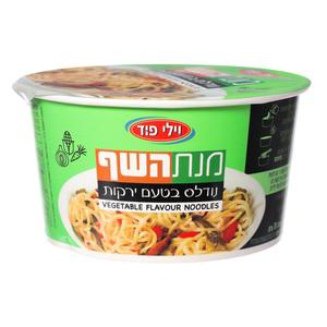 מנת השף -מרק עם נודלס בטעם ירקות