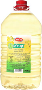 שמן קנולה מזוכך 10 ליטר