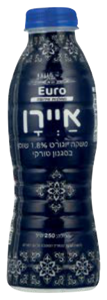 איירן משקה יוגורט בסגנון טורקי 1.8%שומן 250מ"ל